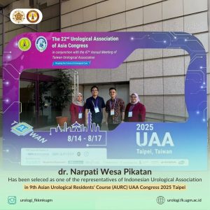 Menembus Panggung Asia: Langkah Besar PPDS Urologi UGM di UAA Congress 2025
